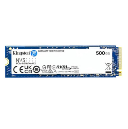 Kingston NV3 500GB PCIe Gen4 NVMe M.2 SSD