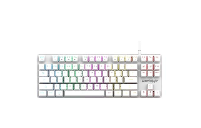 Cosmic Byte CB-GK-37 Firefly Per-Key RGB TKL Mechanical Keyboard