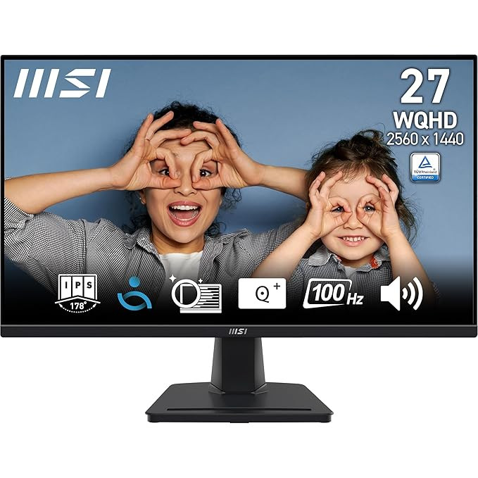 MSI PRO MP275Q 27 Inch 2K WQHD Office Monitor