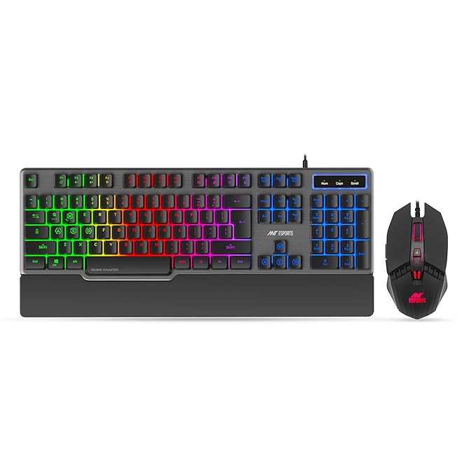 Ant Esports KM500 Wired Gaming Membrane Keyboard Mouse Combo