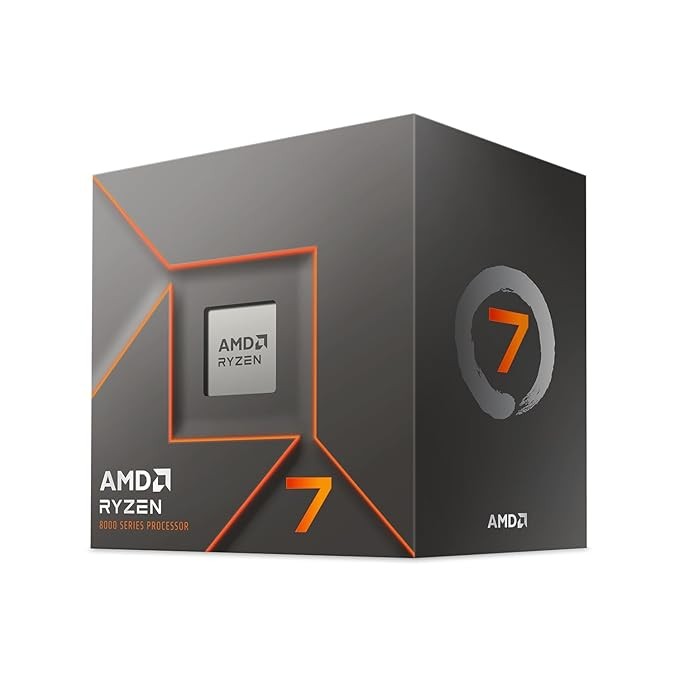 AMD Ryzen 7 8700F Desktop Processor (8 Core/16 Thread, Upto 5 Ghz, AM5 Socket)