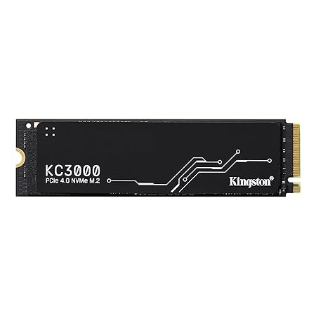 Kingston KC3000 1TB PCIe Gen4 NVMe M.2 SSD