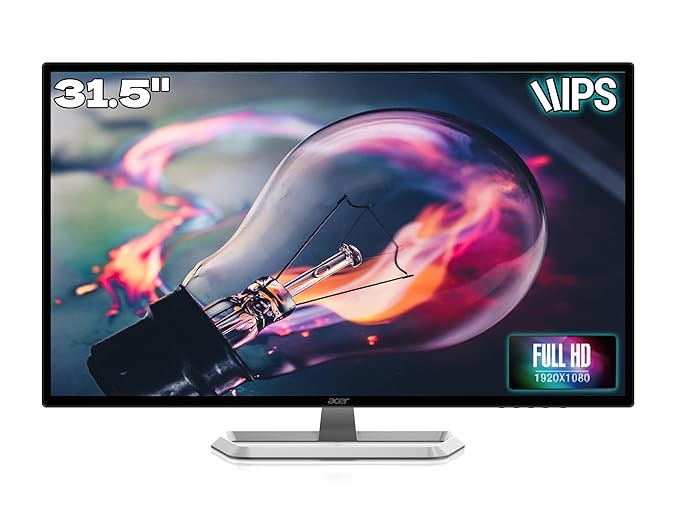 Acer EB321HQ 31.5 Inch (80.01 Cm) IPS Full HD LCD Monitor