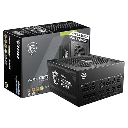 MSI MAG A850GL Fully Modular Power Supply