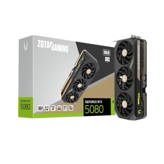 Zotac Gaming GeForce RTX 5080 Solid OC Graphics Card