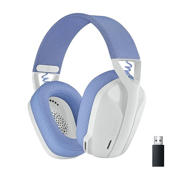 Logitech G435 Gaming Wireless Headphones with Mic