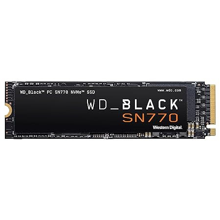 Western Digital SN770 1TB PCIe Gen4 NVMe M.2 SSD