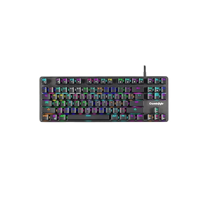 Cosmic Byte CB-GK-18 Firefly Per-Key RGB TKL Mechanical Keyboard