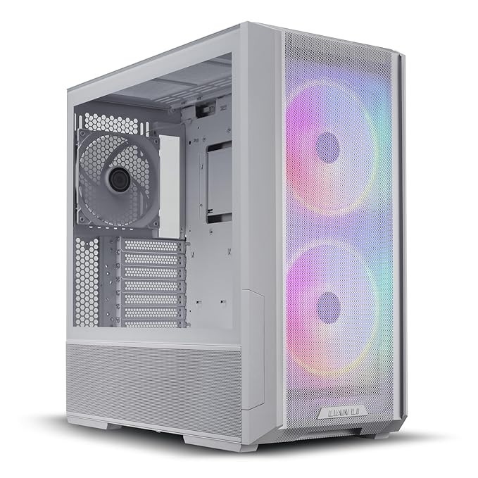 Lian Li Lancool 216 Mid-Tower Gaming Cabinet - White