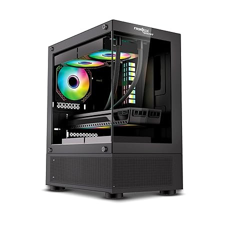 FRONTECH Snowy Gaming Cabinet