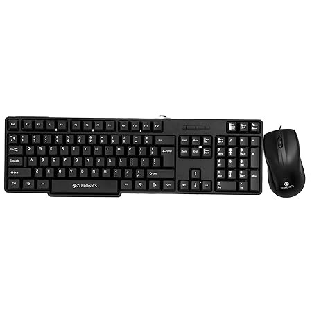 Zebronics JUDWAA 750 Wired Keyboard and Mouse Combo