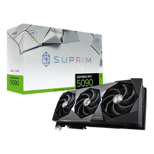 MSI RTX 5090 Suprim SOC 32GB GDDR7 Graphics Card