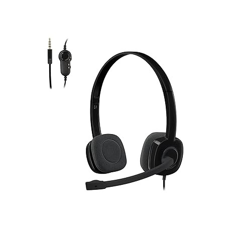 Logitech H151 Wired Headphones With Mic