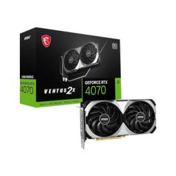 MSI GeForce RTX 4070 Ventus 2X OC 12GB Graphics Card