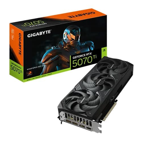 Gigabyte RTX 5070 Ti Windforce  SFF 16GB GDDR7 Graphics Card
