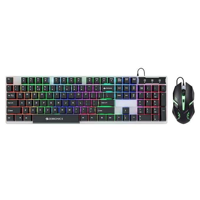 ZEBRONICS Trion USB Gaming Keyboard & Mouse Gaming Combo