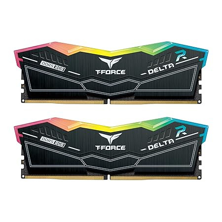 TeamGroup T-Force Delta 32GB (2 x 16GB) 6400MHz DDR5 CL40 RGB RAM