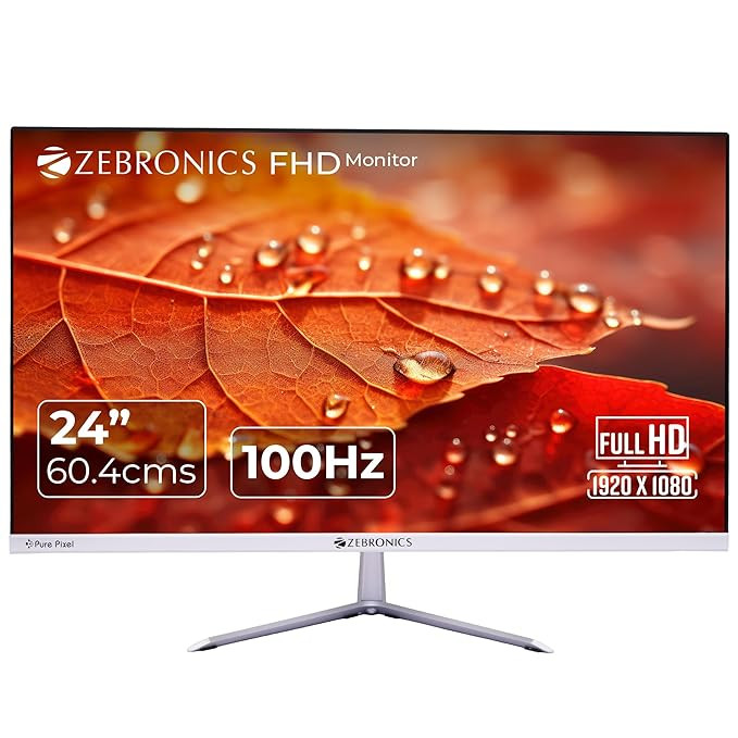 ZEBRONICS EA124 LED 24 inch (60.4cm) Monitor