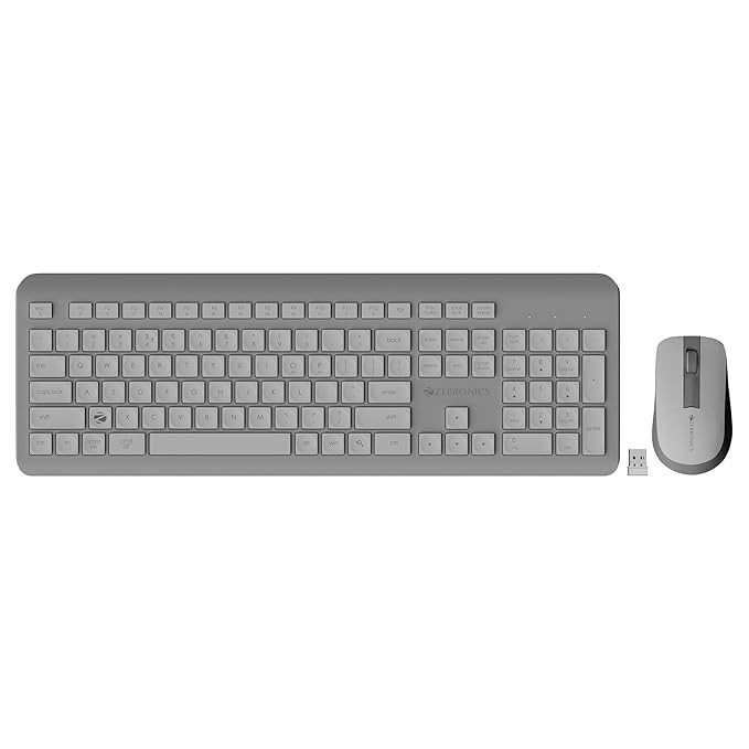 Zebronics Zeb-Companion 203 Wireless Keyboard and Mouse Set