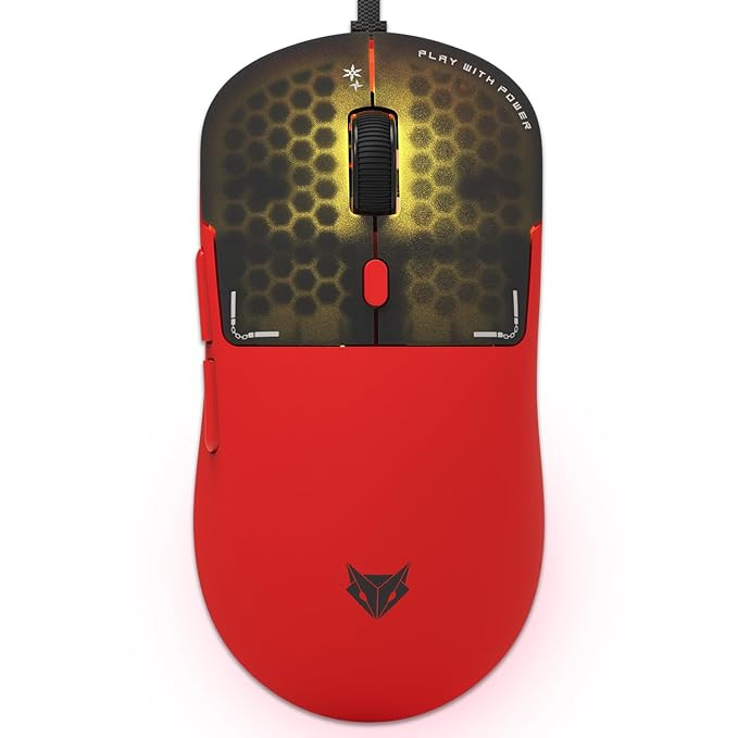 EvoFox Phantom Air Gaming Mouse  Red