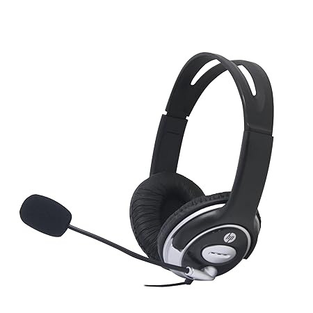 HP Wired Over Ear Headphones With Mic