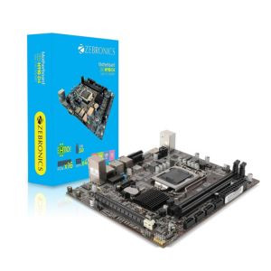 ZEBRONICS H110 mATX Motherboard - Supports Intel LGA 1151 Socket