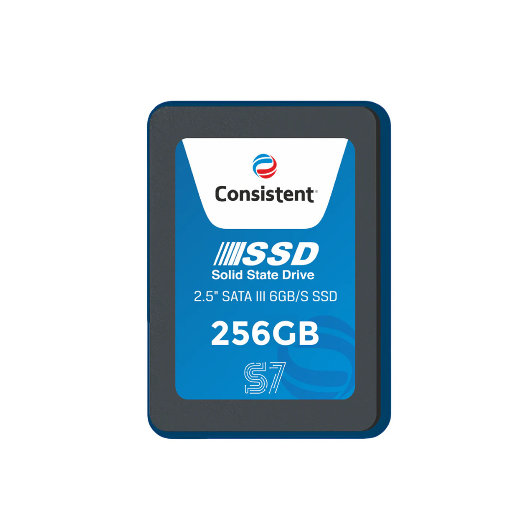 Consistent 256GB 2.5-inch SATA SSD