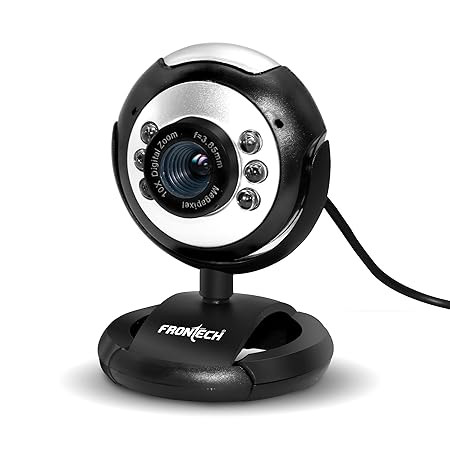 FRONTECH Digital Webcam with Built-in Mic