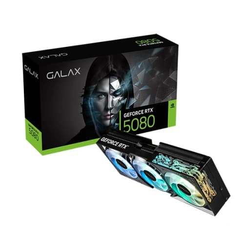 GALAX RTX 5080 1-Click OC 16GB GDDR7 Graphics Card