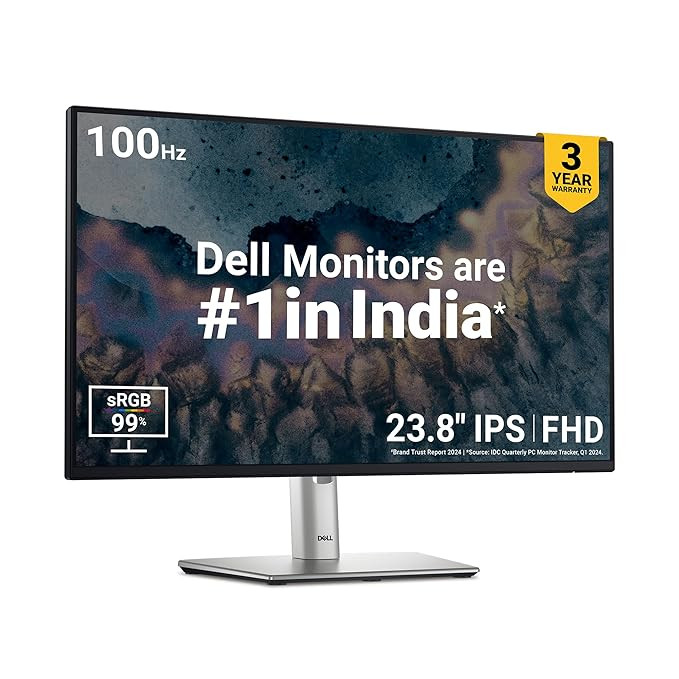 Dell 24 inch cm FHD IPS Monitor (P2425H)