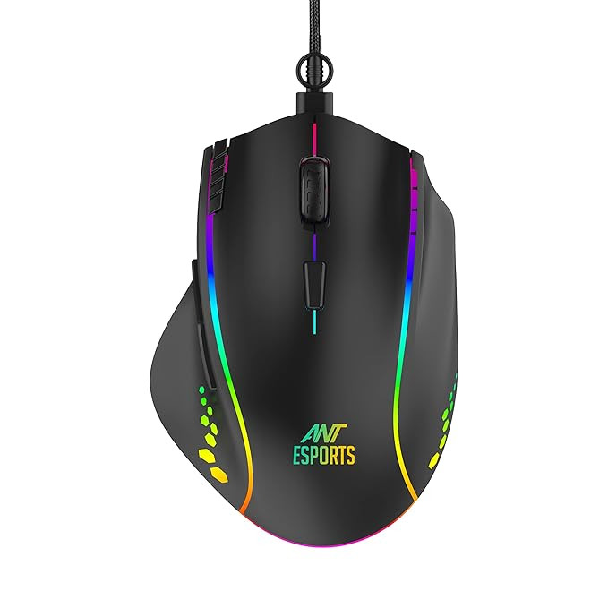 Ant Esports USB GM600 RGB Wired Gaming Mouse