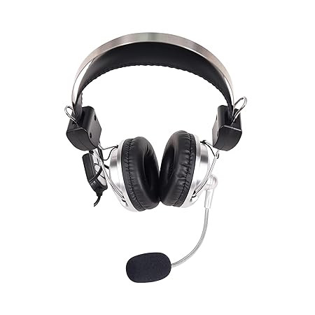 Zebion Monk U USB Headphone with Adjustable HD mic