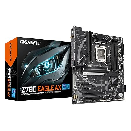 Gigabyte Z790 EAGLE AX WiFi ATX Motherboard Supports- intel 14/13/12 Gen CPUs/DDR5 RAM