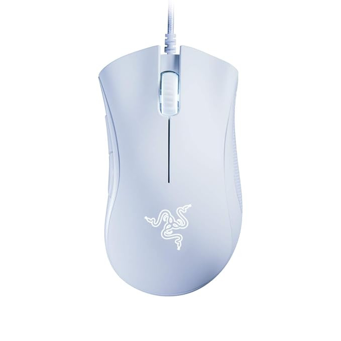 Razer Deathadder Essential Wired Gaming Mouse White