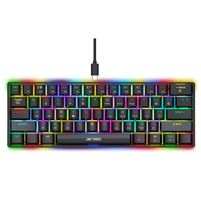 Ant Esports MK1300 V2 60% Mechanical Keyboard