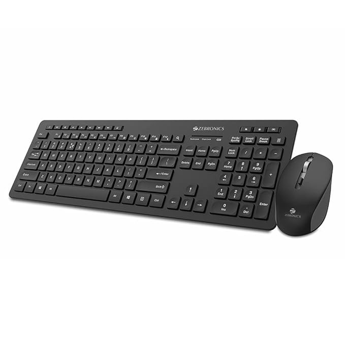 Zebronics Zeb-Companion 500 Wireless Keyboard and Mouse Set