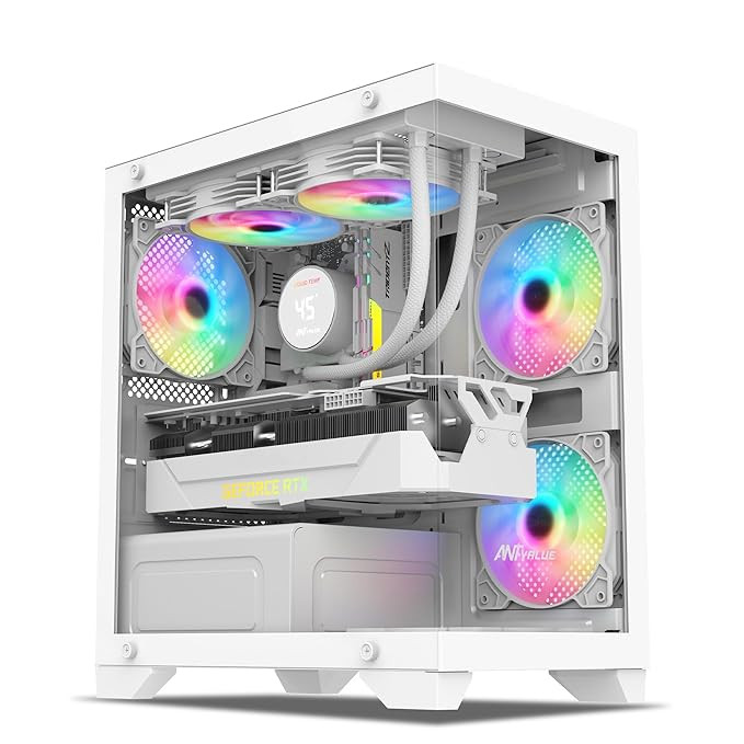 Ant Value CV200 Mid-Tower Gaming Cabinet - White