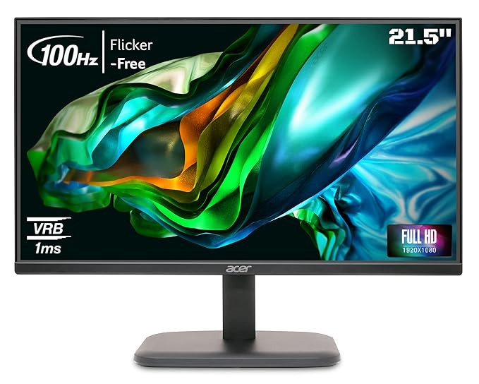 Acer EK220Q 21.5 Inch Full HD VA LCD Monitor