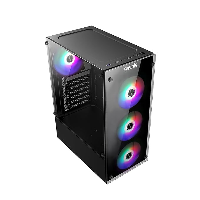 GEONIX X20 ATX Gaming Cabinet Black