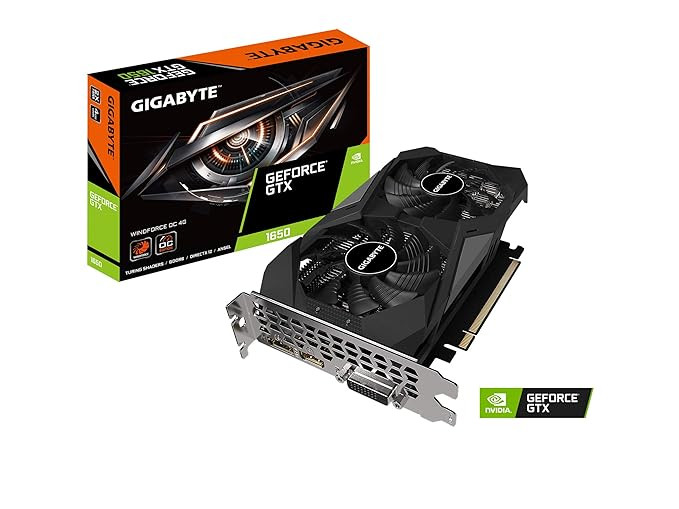 Gigabyte GeForce GTX 1650 WindForce OC 4GB Graphics Card