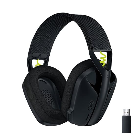 Logitech G435 Gaming Wireless Headphones with Mic