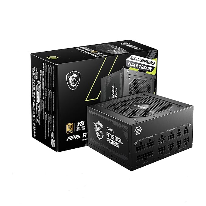 MSI MAG A750GL Fully Modular Power Supply